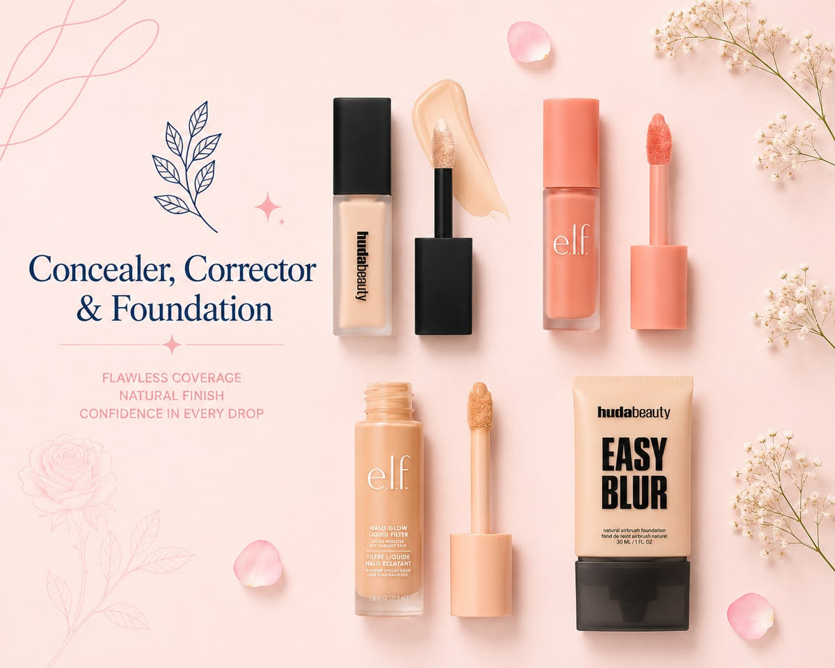 Concealer ,Corrector & Foundation