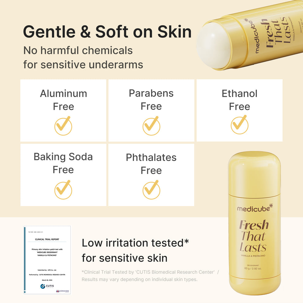Medicube - Vanilla & Pistachio Deodorant 80g