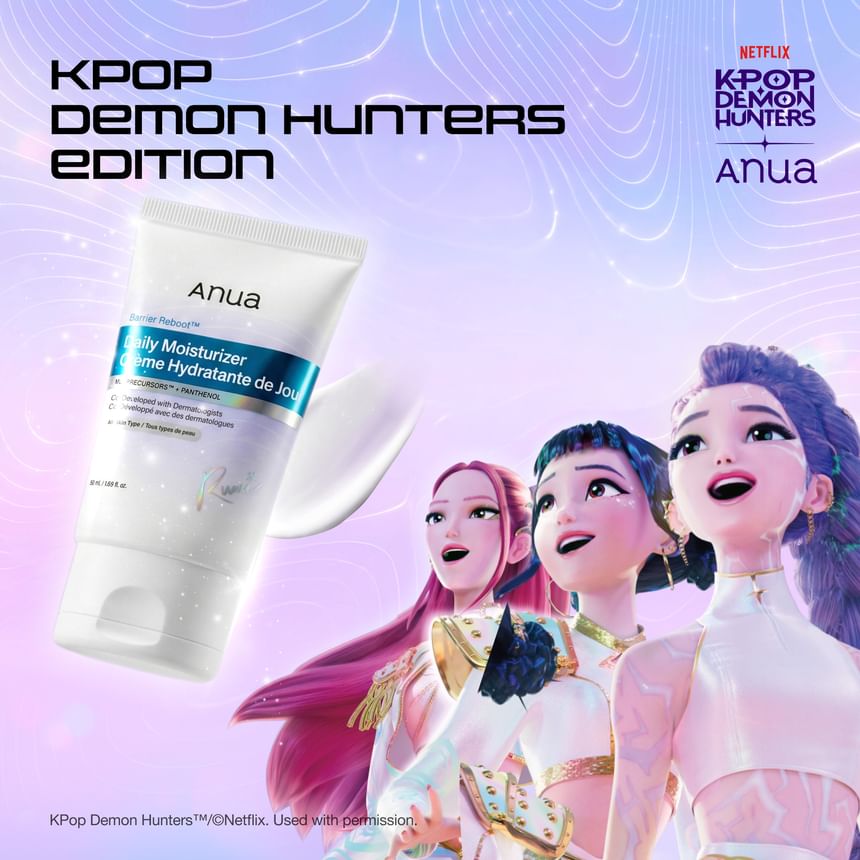 Anua - Barrier Reboot Daily Moisturizer Kpop Demon Hunters Collaboration