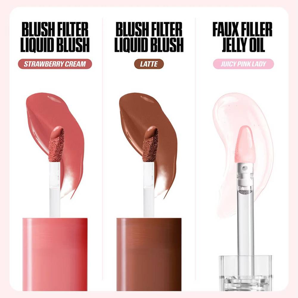 Huda Beauty Habibti Lip & Cheek Best-Sellers Bronze Nudes Set