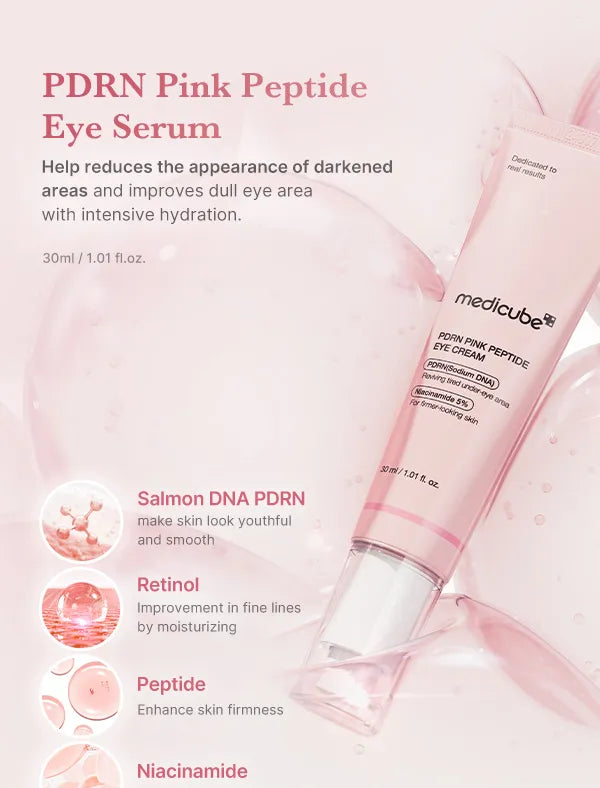 Medicube PDRN Pink Peptide Eye Cream