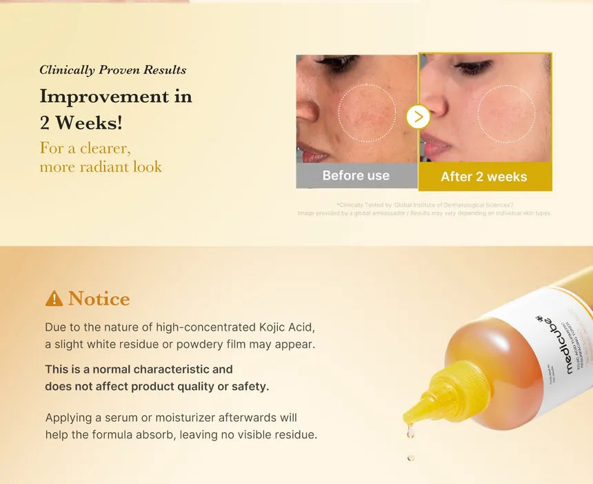 Medicube Kojic Acid Turmeric Resurfacing Toner