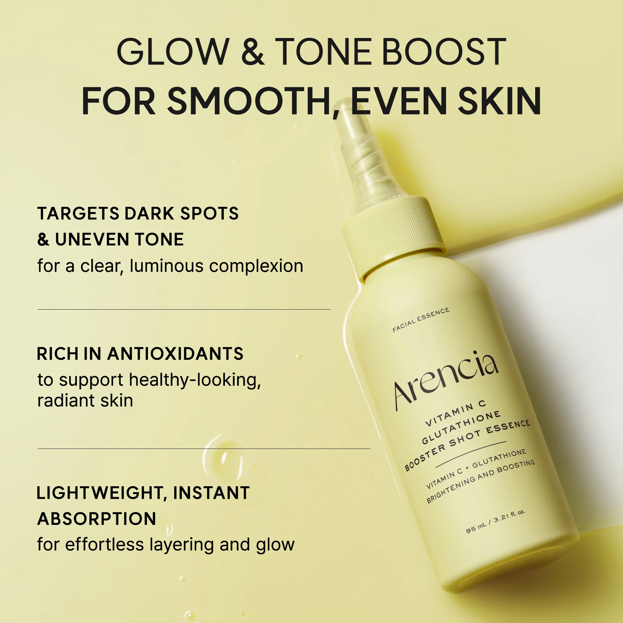 Arencia Vitamin C Glutathione Booster Shot Essence