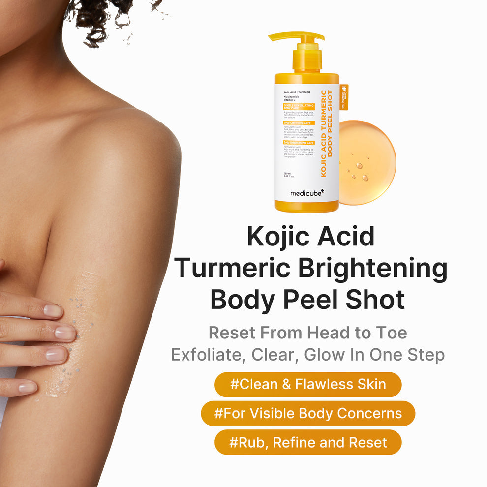 Medicube Kojic Acid Turmeric Body Peel Shot