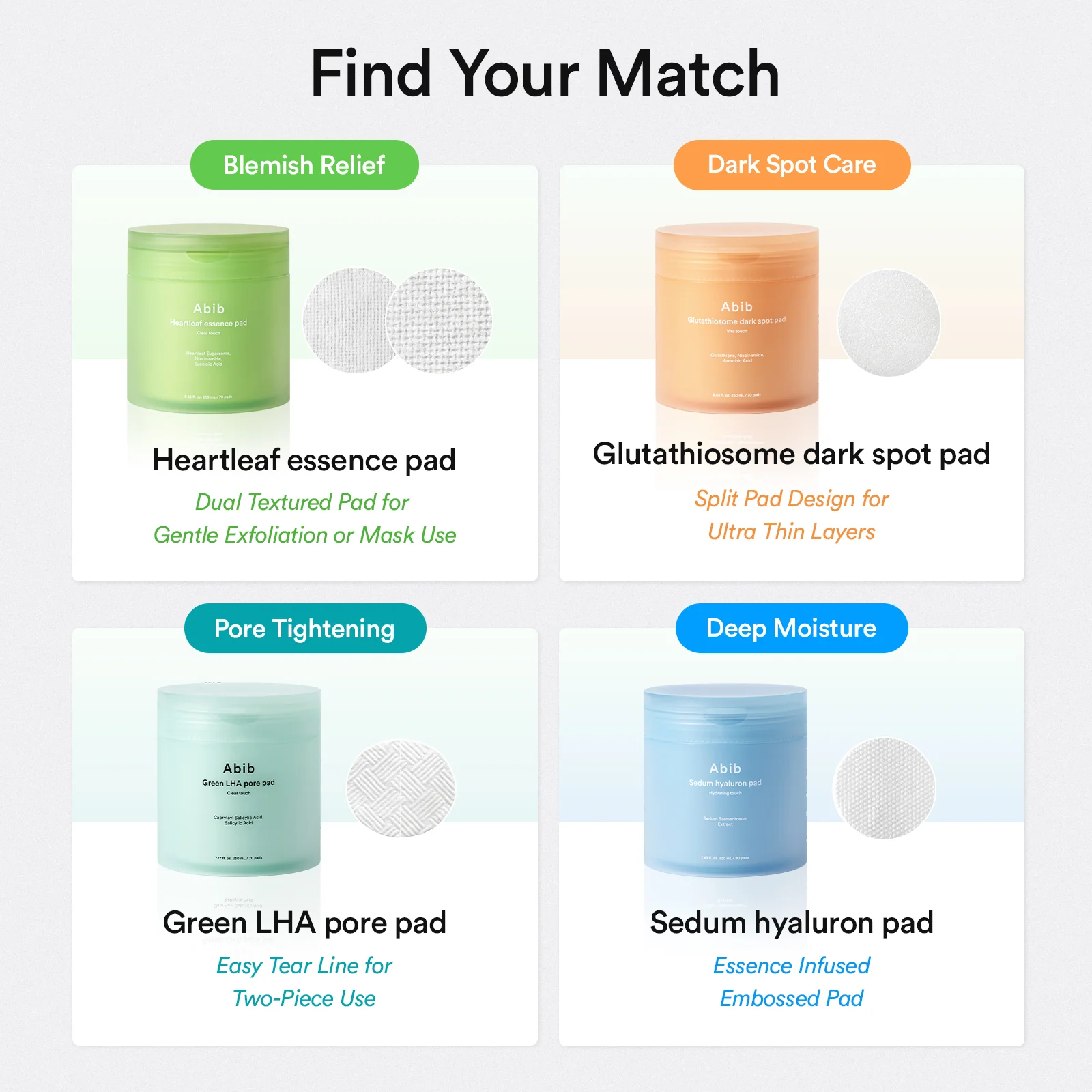 Abib - Glutathiosome Dark Spot Pad Vita Touch