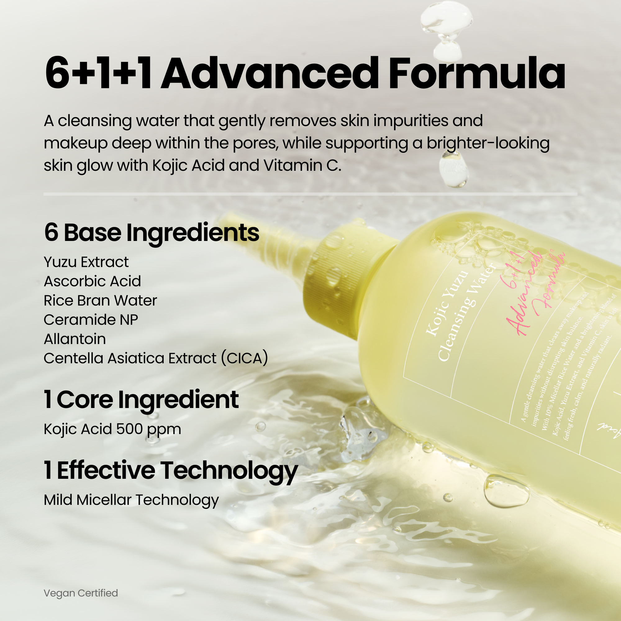AXIS-Y - Kojic Yuzu Cleansing Water