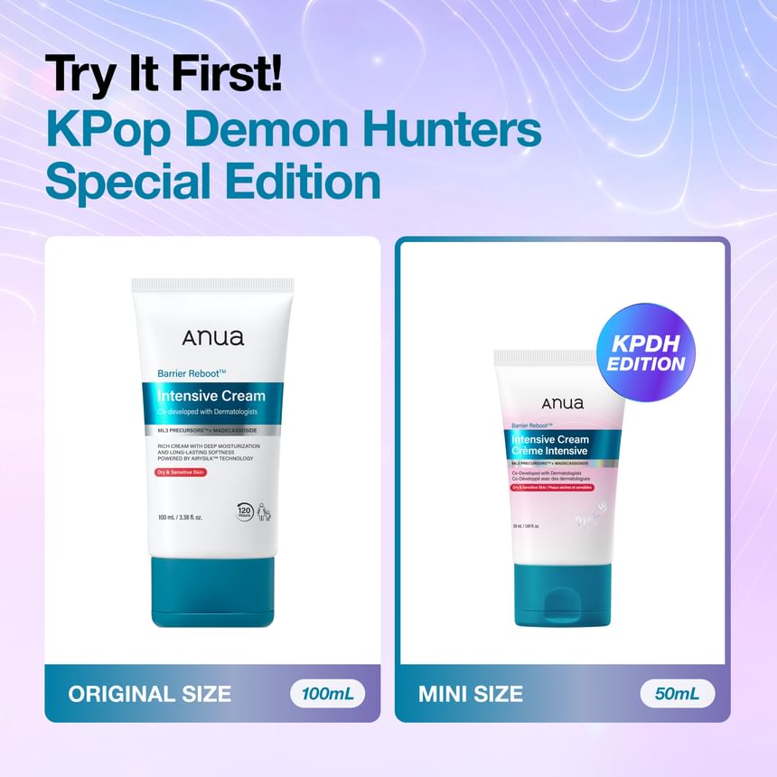 Anua - Barrier Intensive Cream Kpop Demon Hunters Collaboration