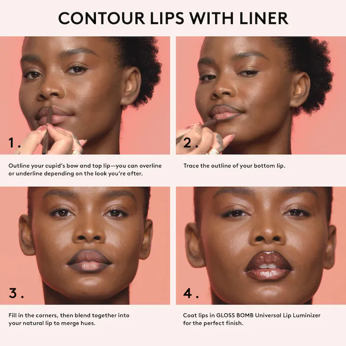 Fenty Beauty by Rihanna Glossy Posse IX 4-Piece Lip Makeup Gift Set