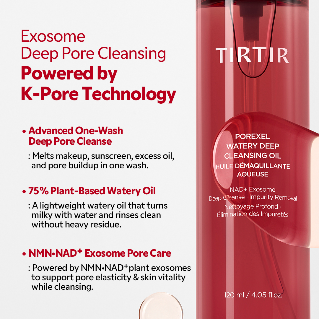 TIRTIR POREXEL WATERY DEEP CLEANSING OIL