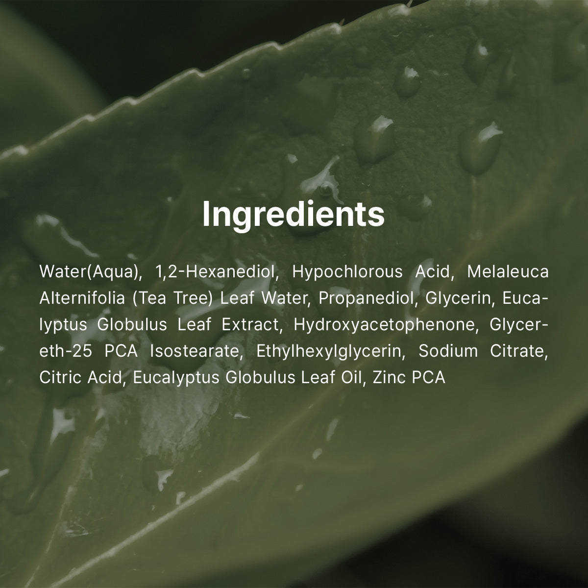 Dr.Alhea Rapid Hypochlorous Acid Rescue Mist