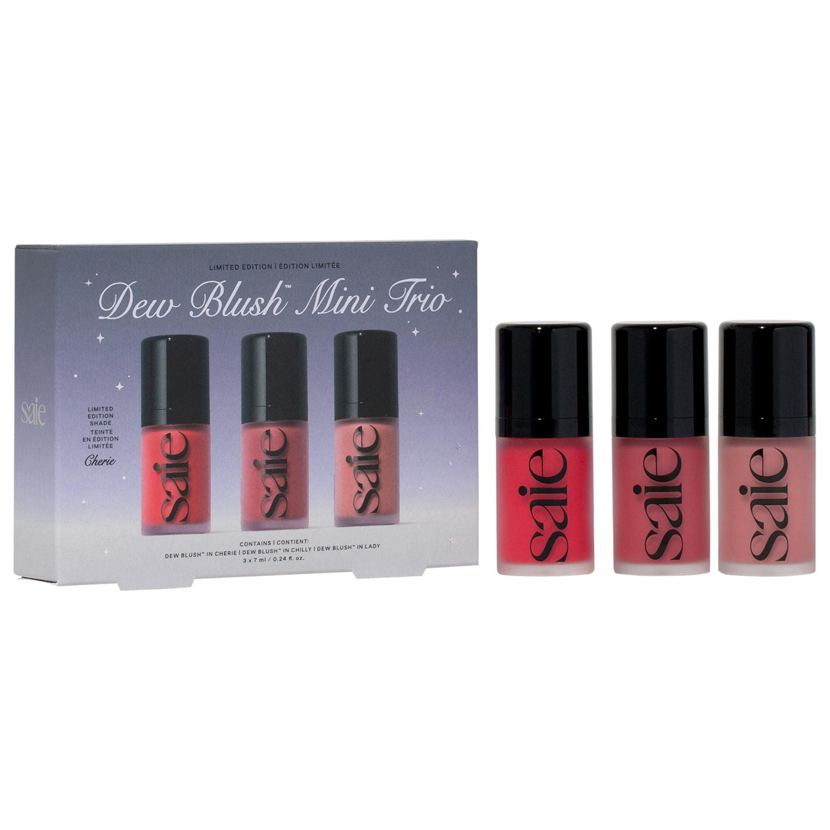 Saie 
Mini Dew Blush™ Trio Gift Set