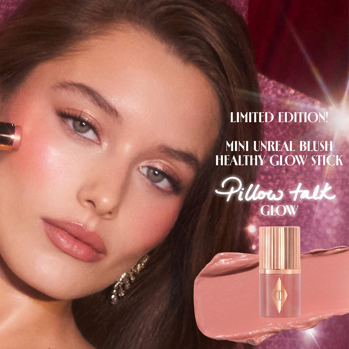 Charlotte Tilbury 
Pillow Talk Everyday Icons Lip & Cheek Makeup Gift Set