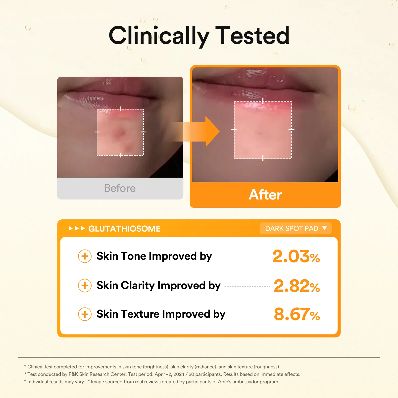 Abib - Glutathiosome Dark Spot Pad Vita Touch