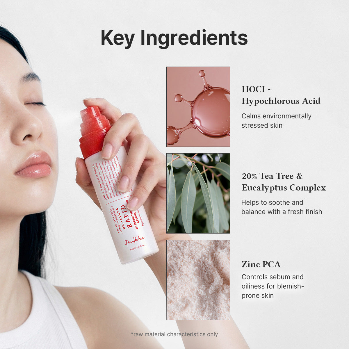 Dr.Alhea Rapid Hypochlorous Acid Rescue Mist