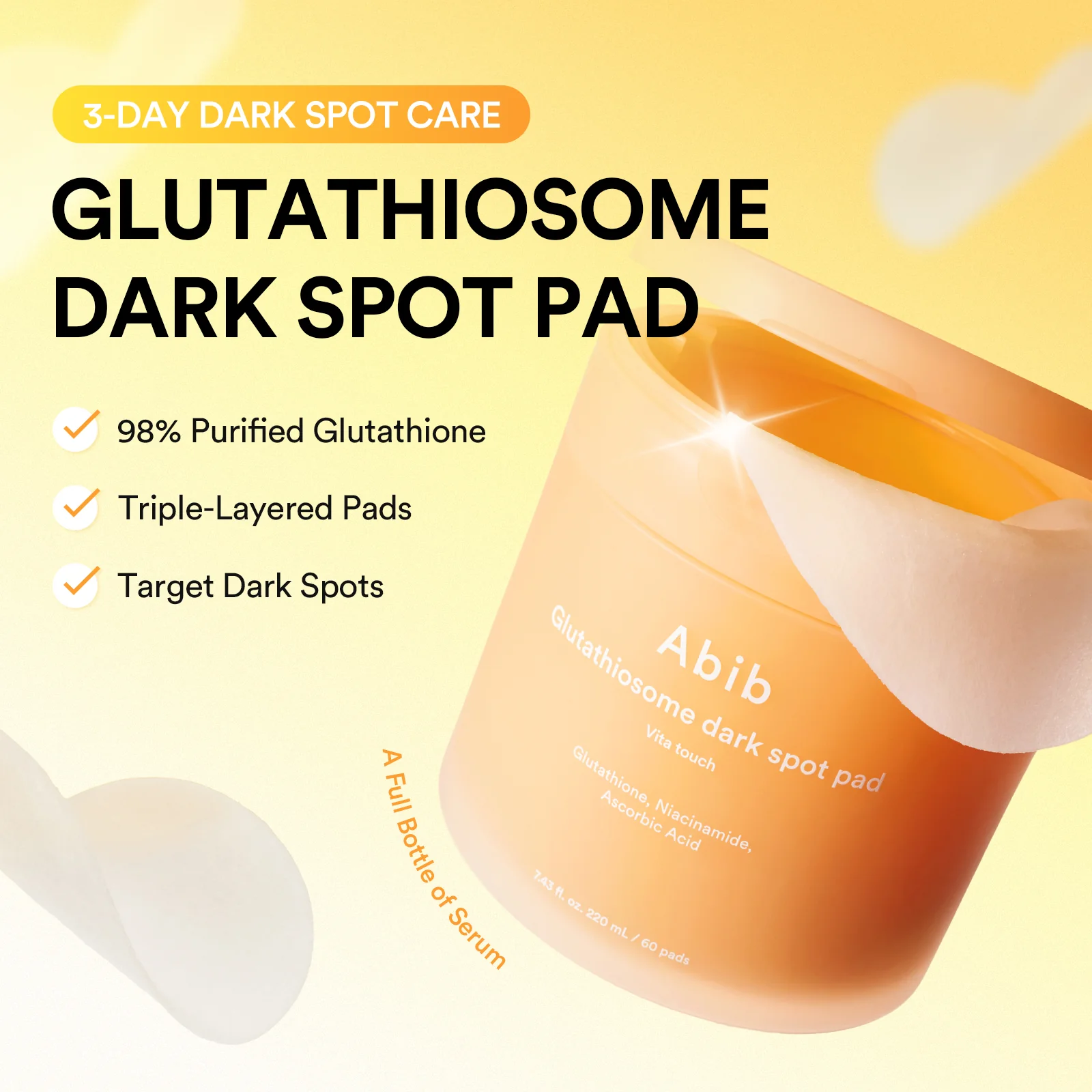 Abib - Glutathiosome Dark Spot Pad Vita Touch