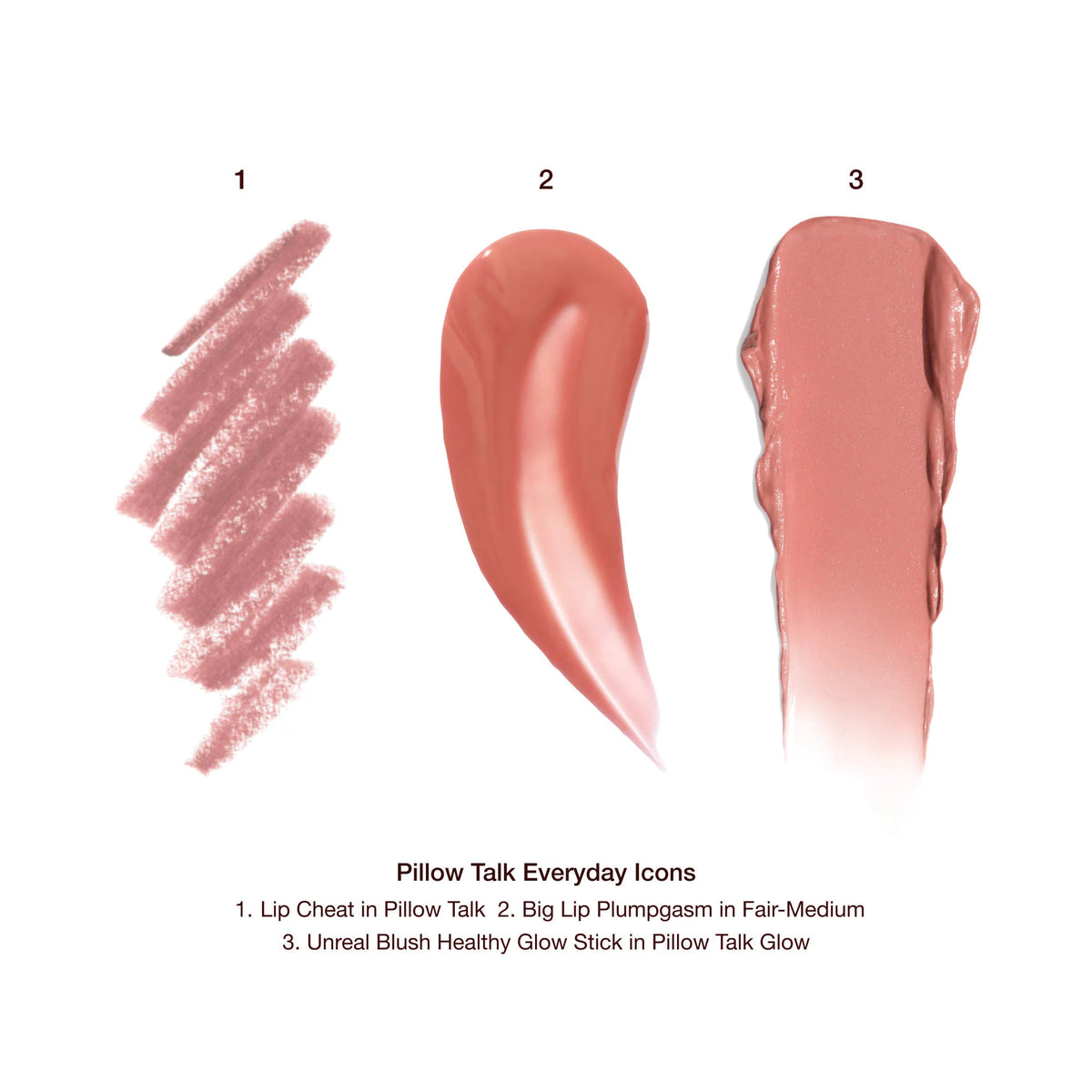 Charlotte Tilbury 
Pillow Talk Everyday Icons Lip & Cheek Makeup Gift Set