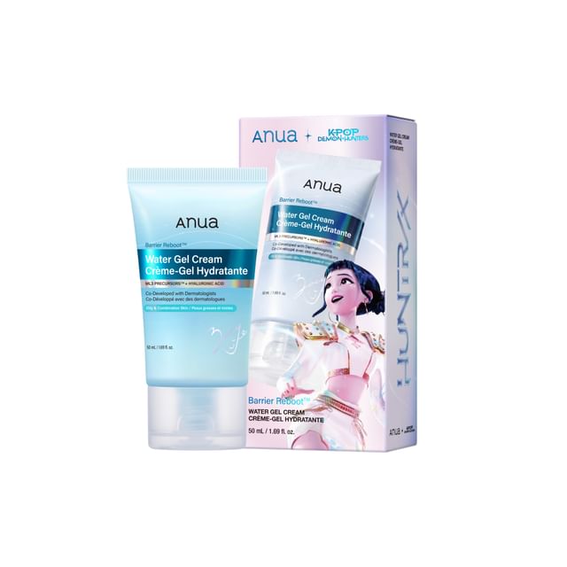 Anua - Barrier Reboot Water Gel Cream Kpop Demon Hunters Collaboration