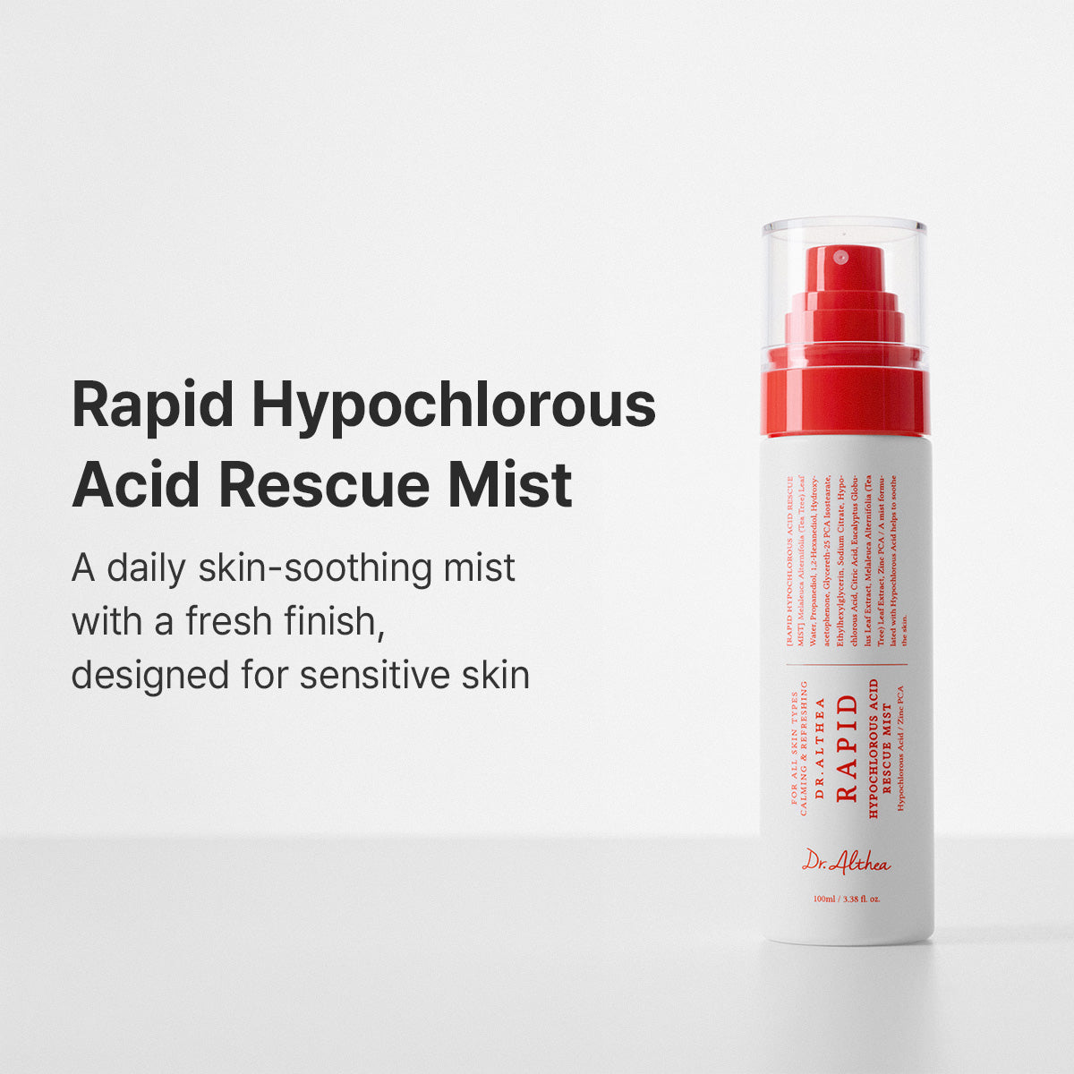 Dr.Alhea Rapid Hypochlorous Acid Rescue Mist