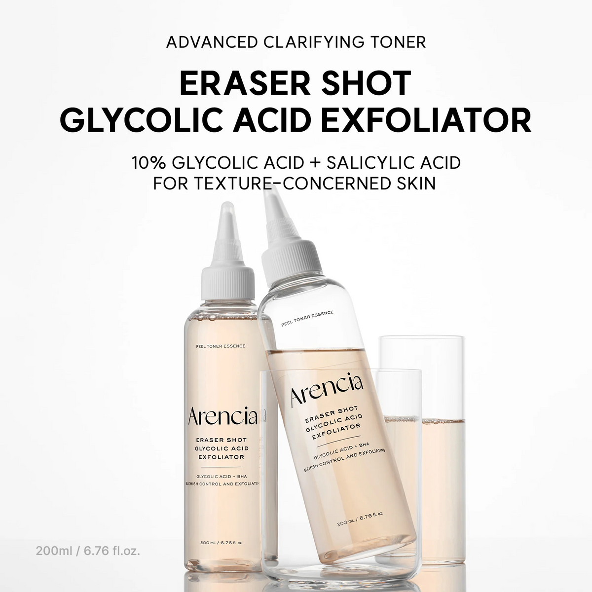 Arencia - Eraser Shot Glycolic Acid Exfoliator 200ml