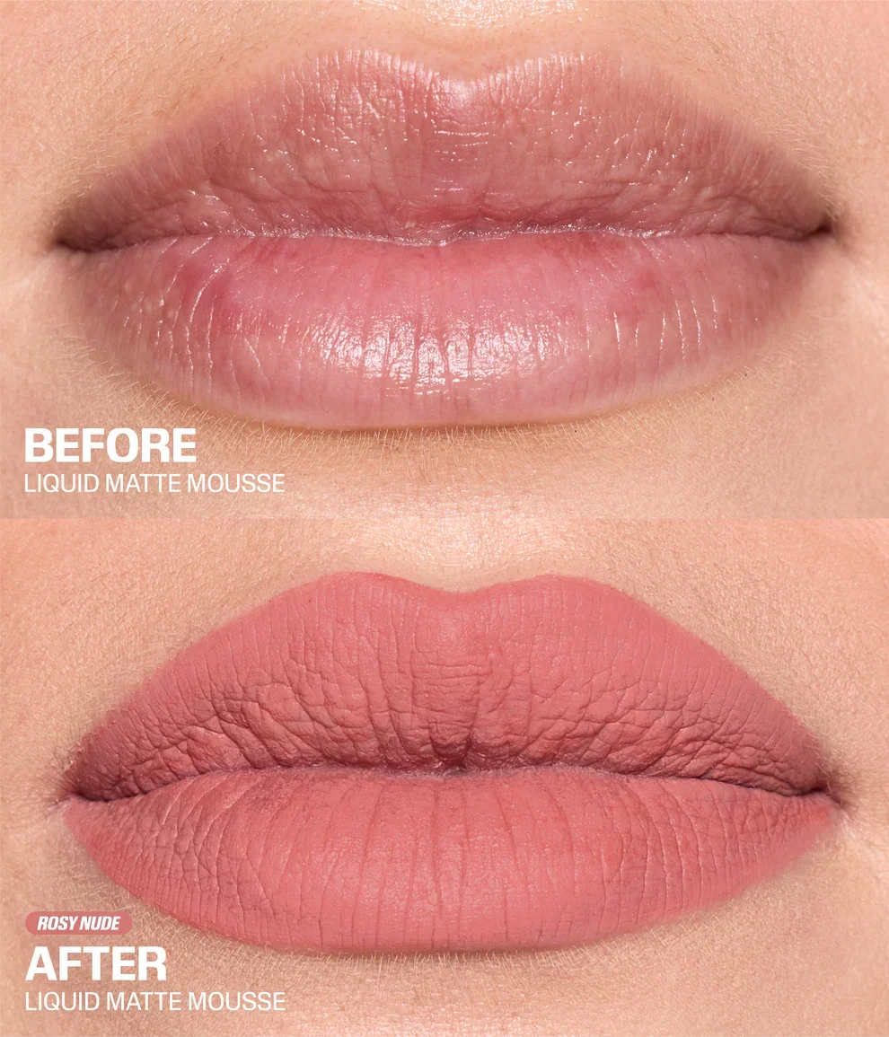 HUDA BEAUTY Liquid Matte Mousse Soft Blur Lip Cream