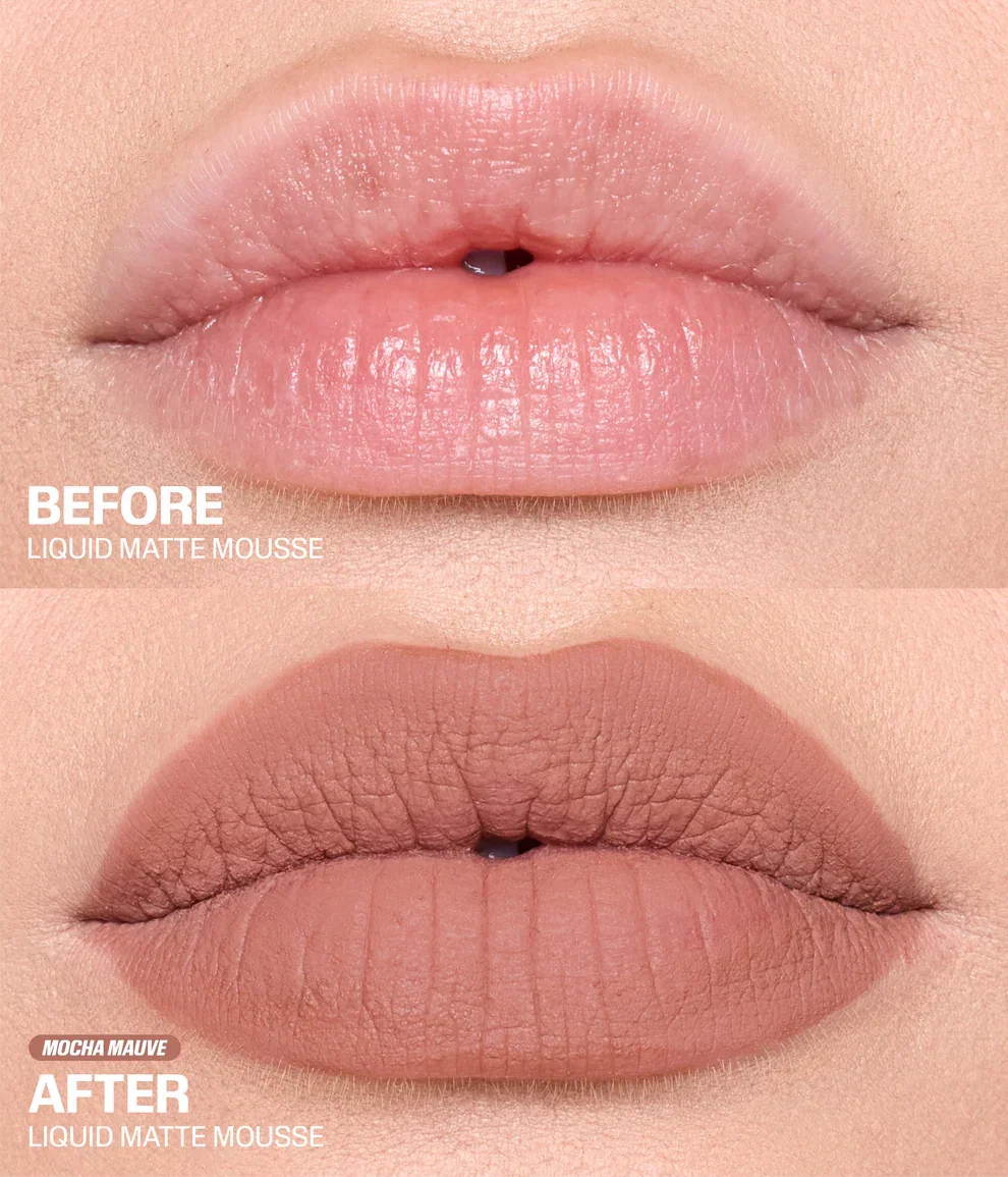 HUDA BEAUTY Liquid Matte Mousse Soft Blur Lip Cream