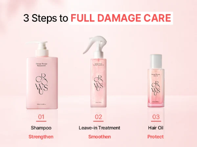 GROWUS Damage leave in Treatment Spray
Damage Therapy No-Wash Treatment EX (250ml / 8.54 fl.oz.)