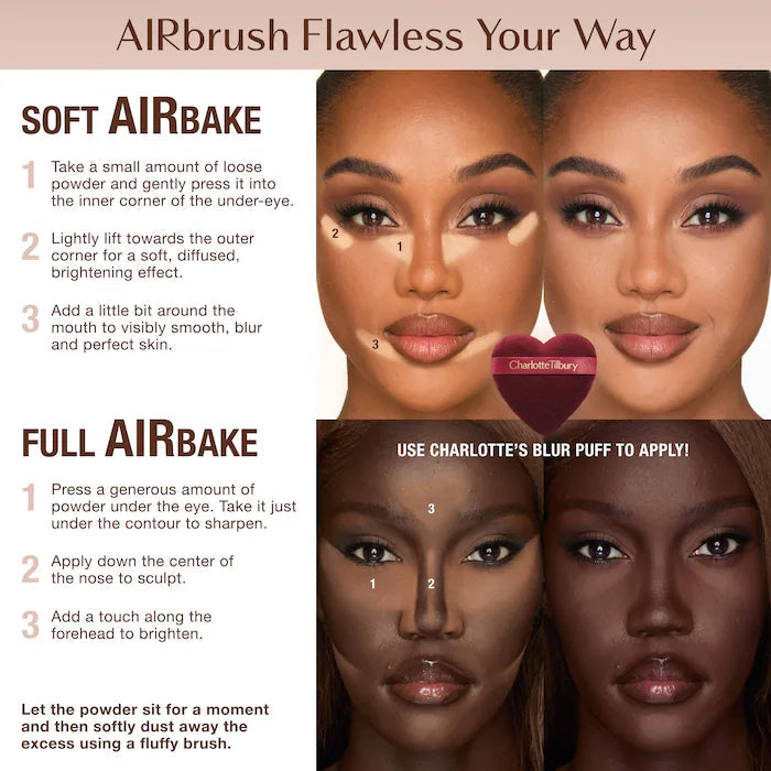 Charlotte tilbury Airbrush Flawless Blur Loose Powder
