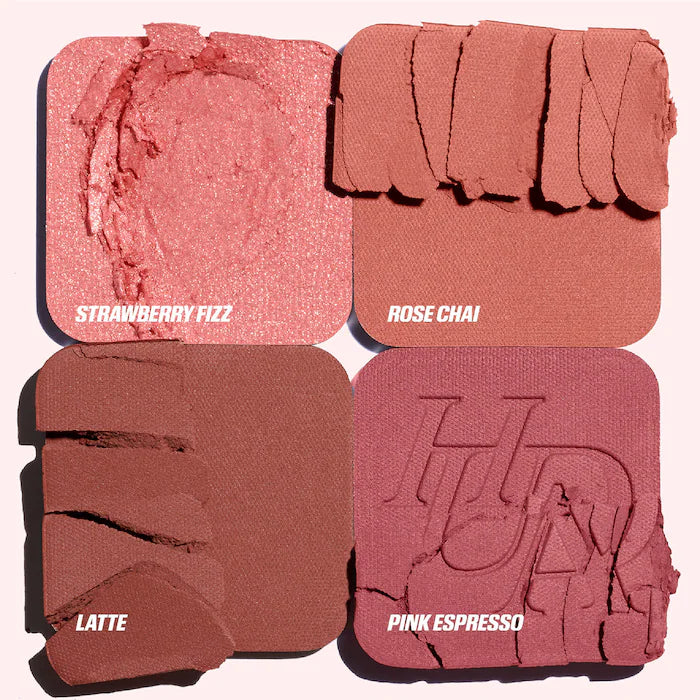 HUDA BEAUTY 
Blush Filter Blurring Blushlighters Palette