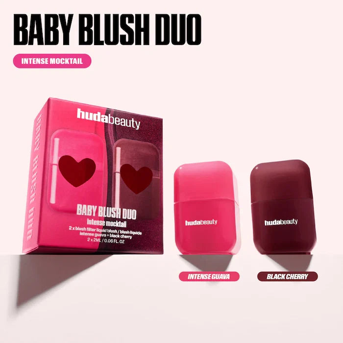 HUDA BEAUTY 
Mini Blush Mocktail Duos
