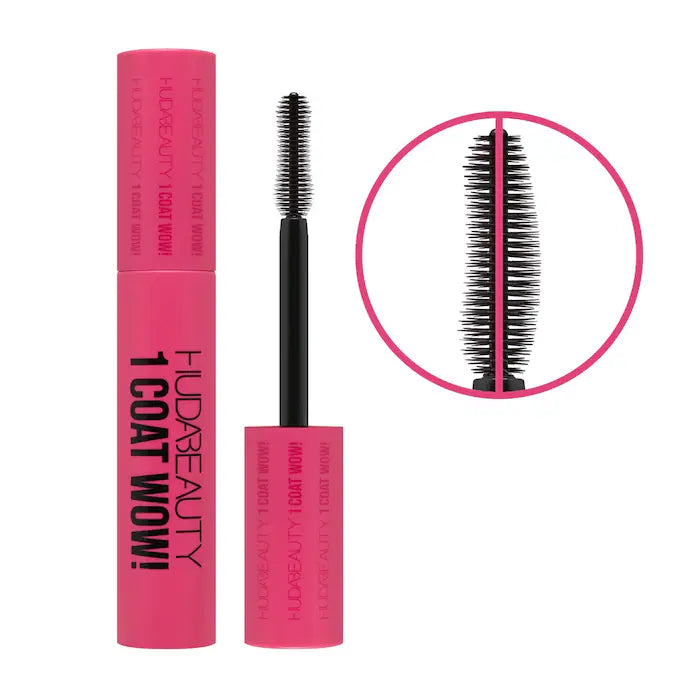 HUDA BEAUTY 
1 Coat WOW! Extra Volumizing and Lifting Mascara