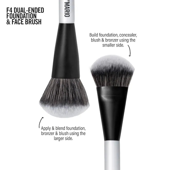 MAKEUP BY MARIO 
F4 Dual-Ended Foundation and Face Brush