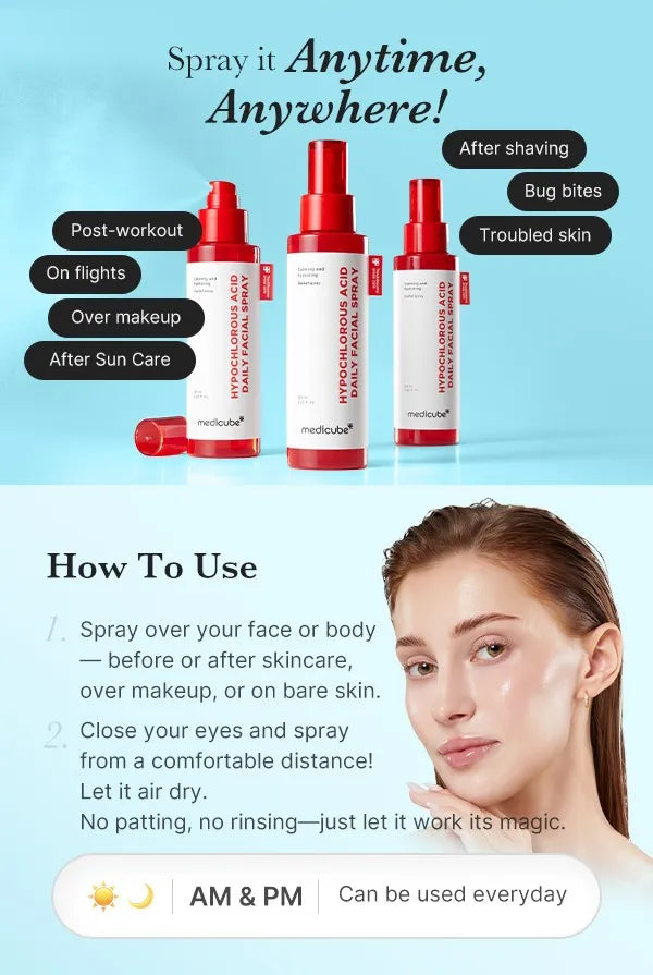 Medicube - Hypochlorous Acid Daily Facial Spray