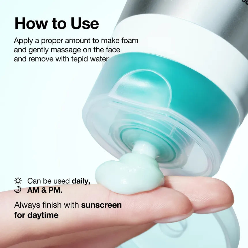 Anua - PDRN Hyaluronic Acid Moisturizing Cleansing Foam