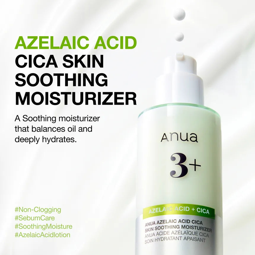 Anua - Azelaic Acid Cica Skin Soothing Moisturizer