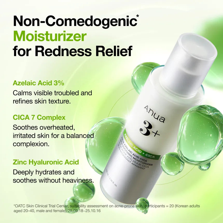Anua - Azelaic Acid Cica Skin Soothing Moisturizer