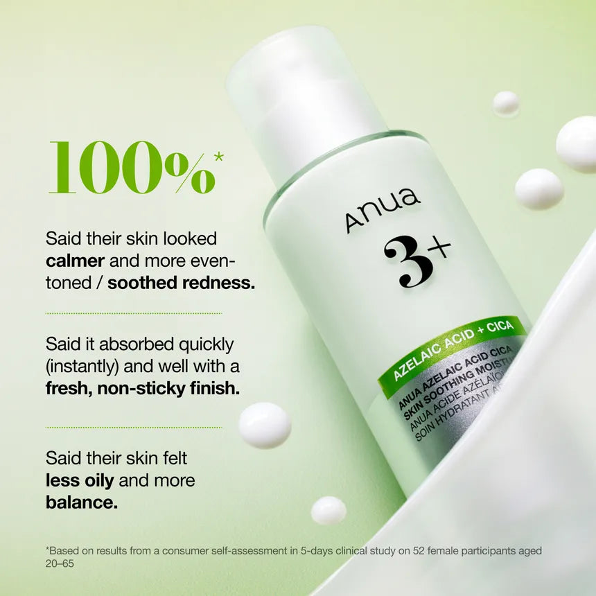 Anua - Azelaic Acid Cica Skin Soothing Moisturizer