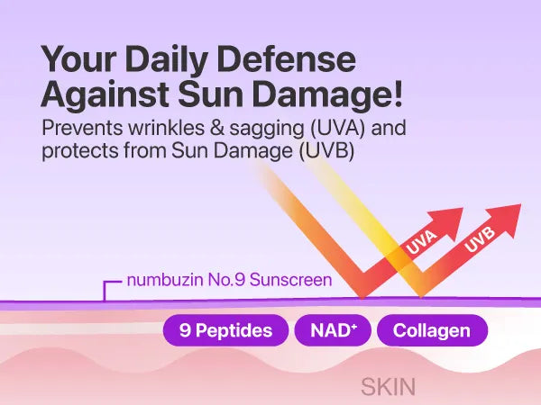 Numbuzin - No.9 NAD Peptides Dewy Sun Essence