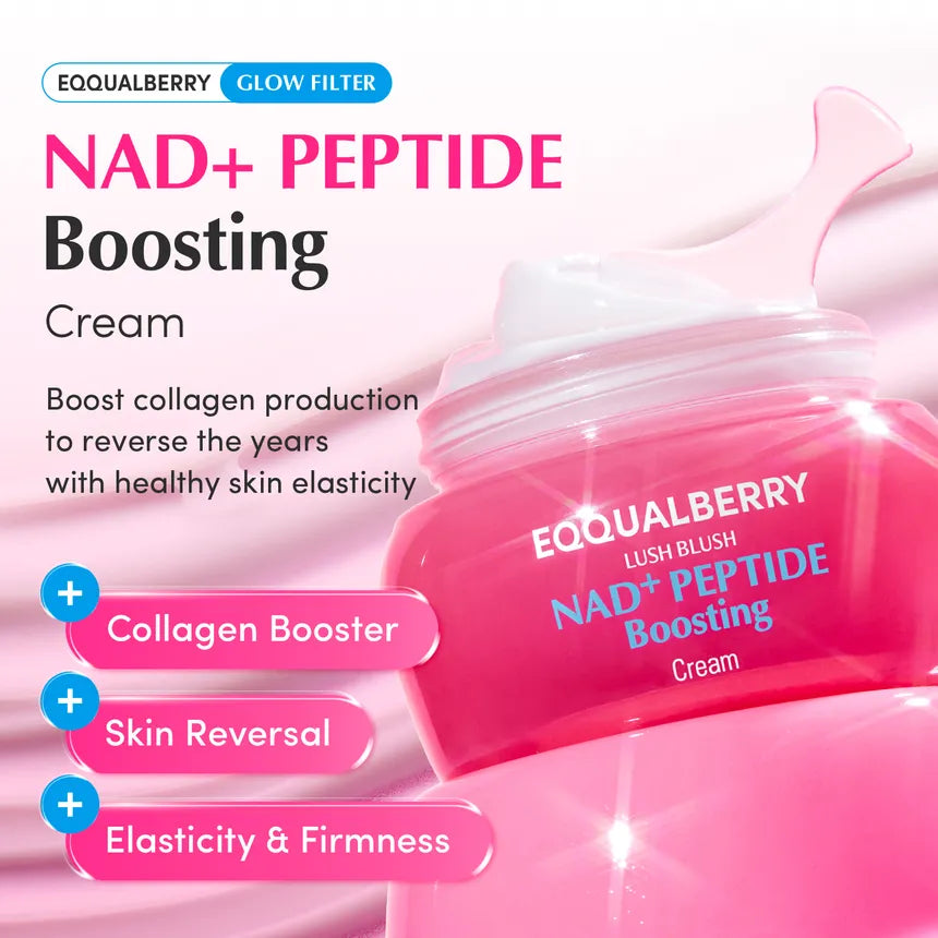 EQQUALBERRY - NAD+ Peptide Boosting Cream