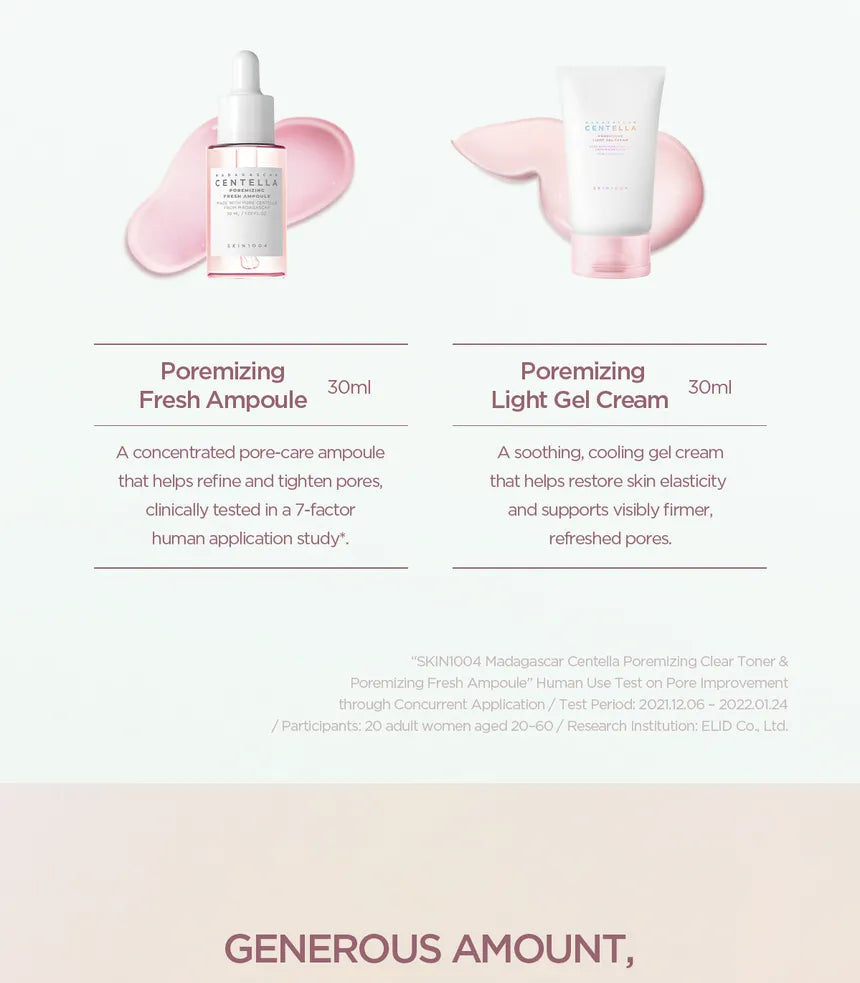 SKIN1004 - Madagascar Centella Poremizing Travel Kit