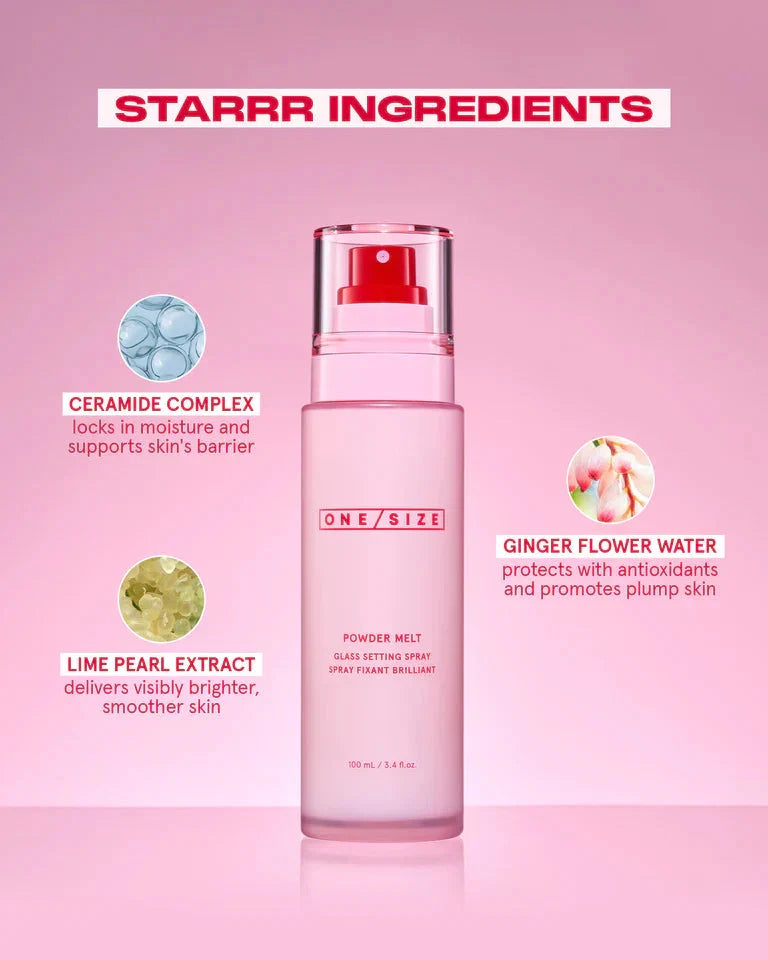 ONE/SIZE by Patrick Starrr Powder Melt Glass Setting Spray