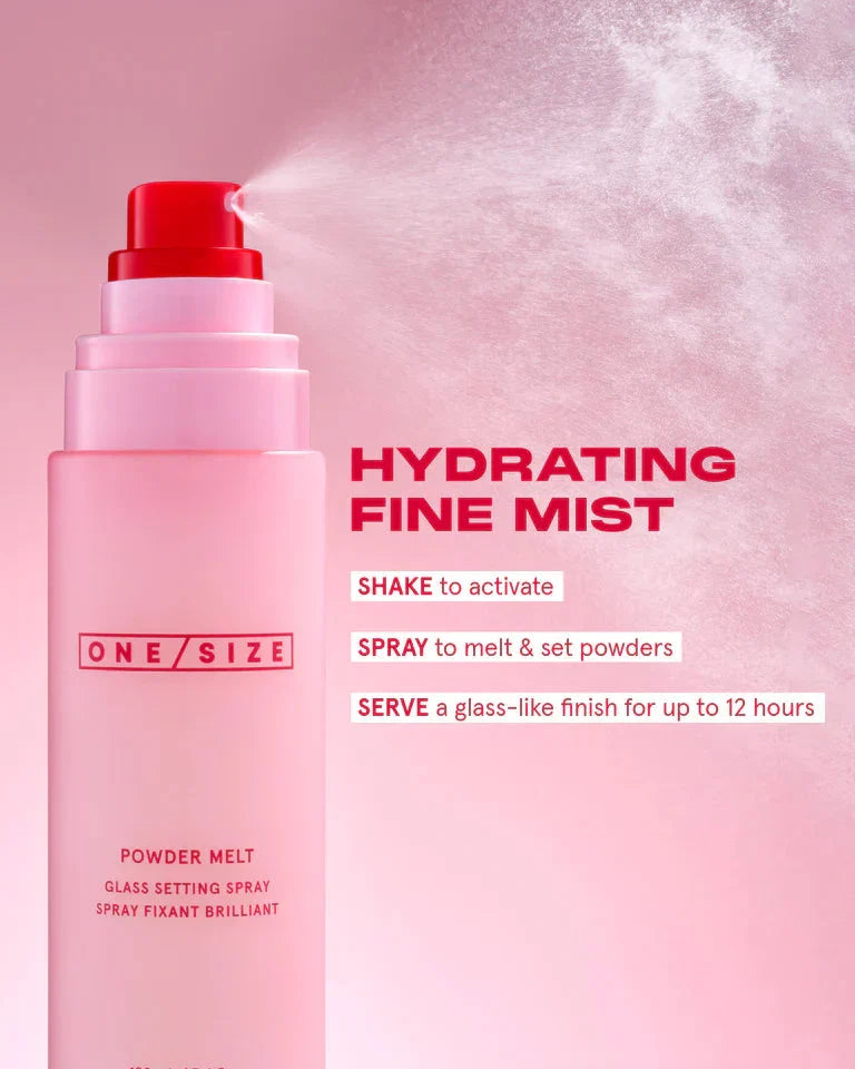 ONE/SIZE by Patrick Starrr Powder Melt Glass Setting Spray