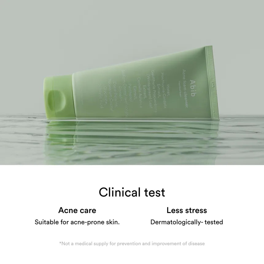 Abib - Acne Foam Cleanser Heartleaf Foam