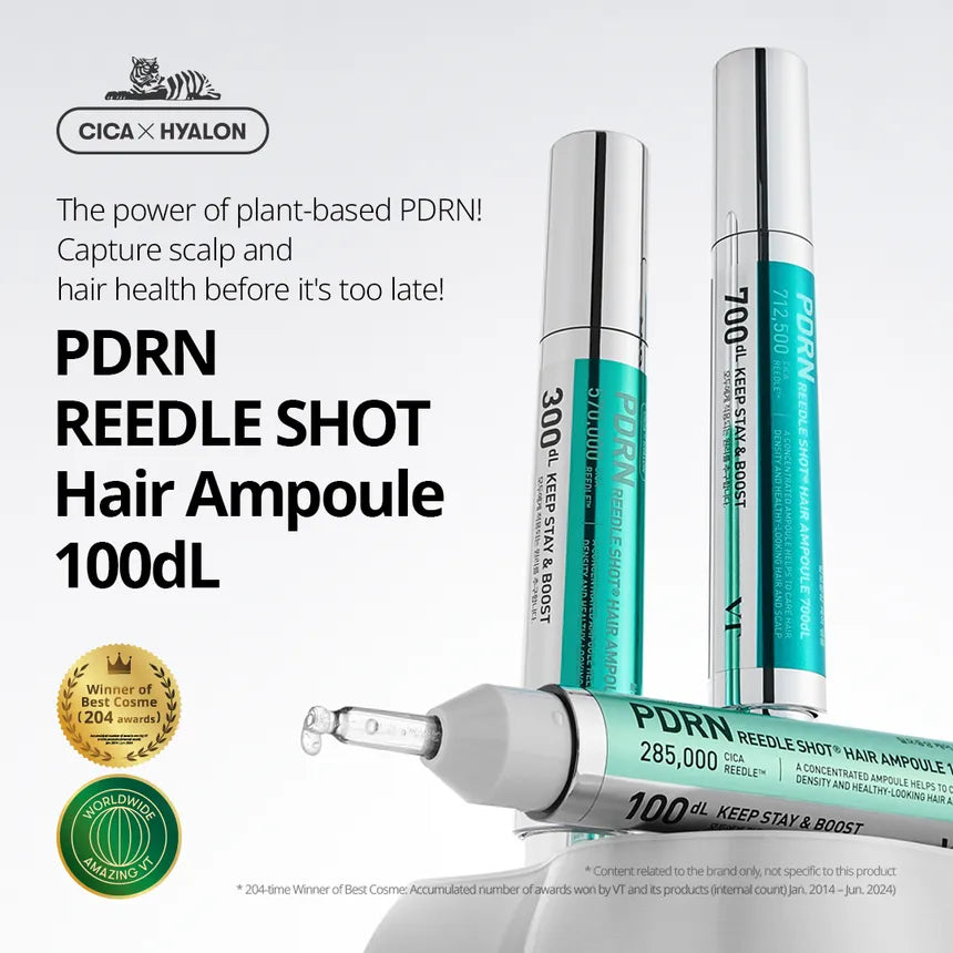 VT - PDRN Reedle Shot Hair Ampoule 100dL