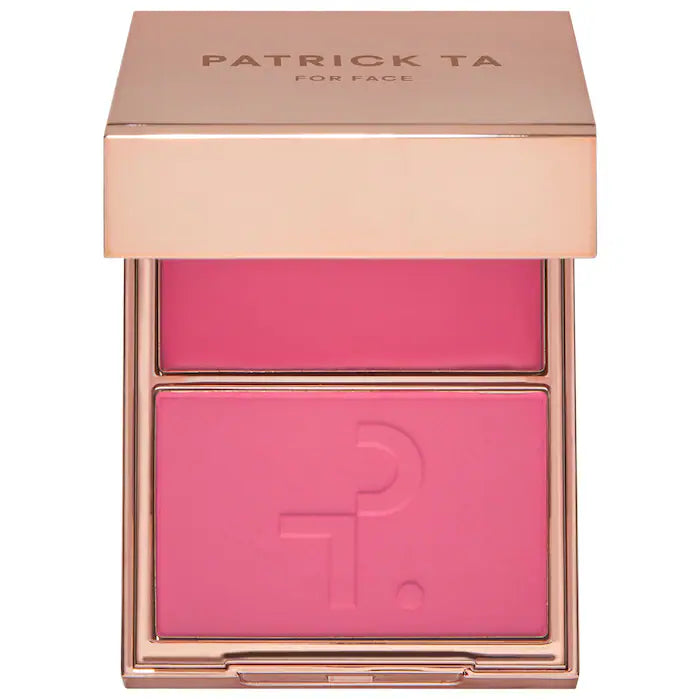 PATRICK TA 
Major Headlines Double-Take Crème & Powder Blush Duo