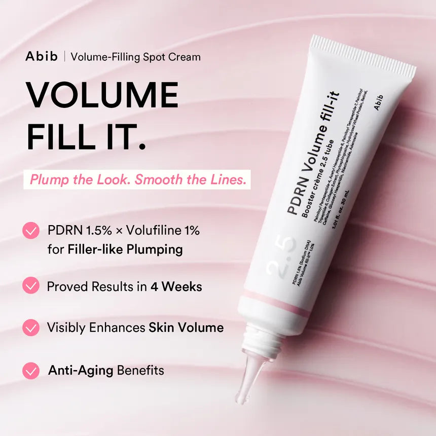 Abib - PDRN Volume Fill-it Booster Crème 2.5 Tube