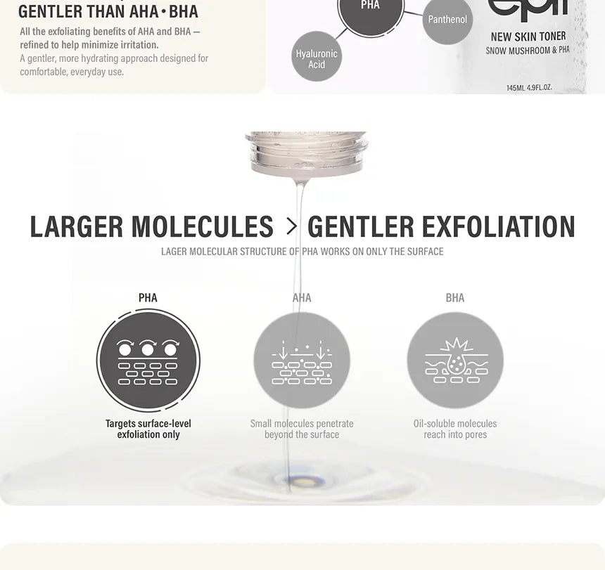 epii - New Skin Toner Snow Mushroom & PHA