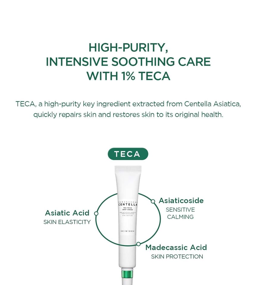 Skin1004 Madagascar Centella Tea Trica Spot Cream