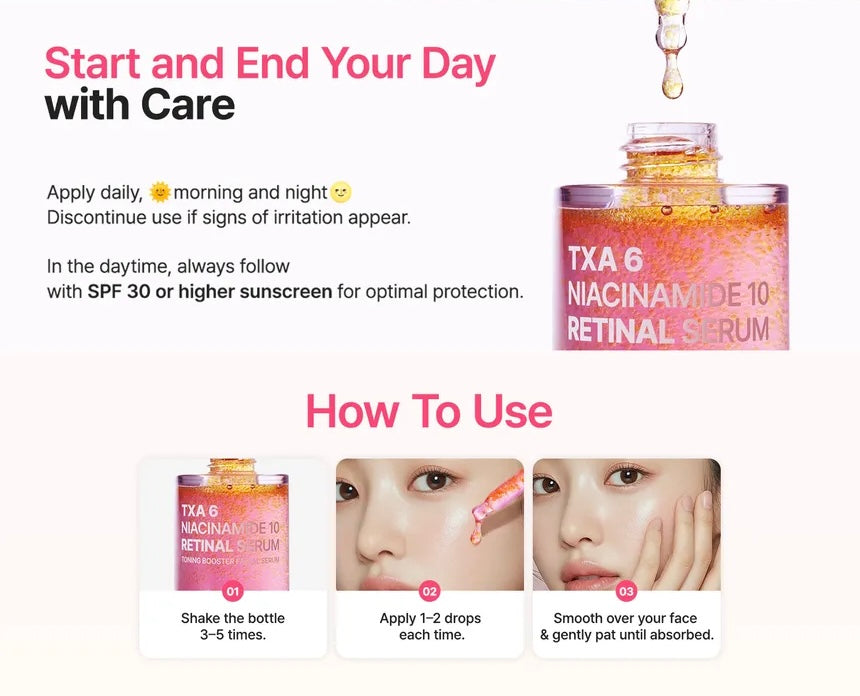 Purito SEOUL TXA 6 NIACINAMIDE 10 Retinal Serum