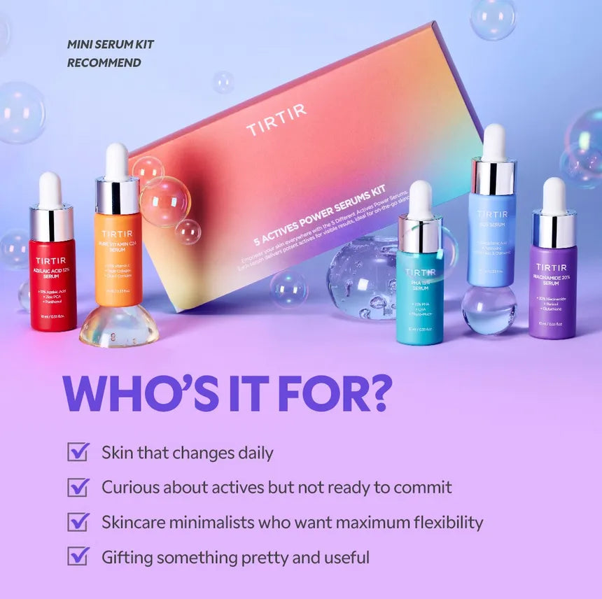 Tirtir 5 Actives Power Serums Kit