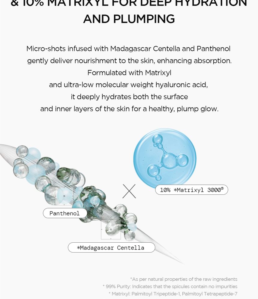Skin1004 Madagascar Centella Matrixyl 10 Boosting Shot Ampoule